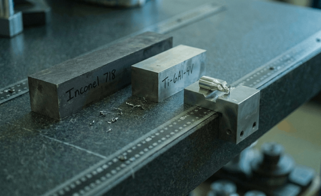 obróbka inconelu, tytanu i superstopów dla offshore